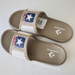 Converse slides, US size men 9